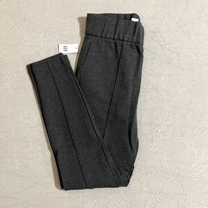 NWT GAP Side-zip High Rise Ponte Centre Seam Skinny Pants Women's Size S
